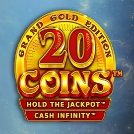 20 Coins Grand Gold Edition logo by Wazdan at Fast Slots Casino