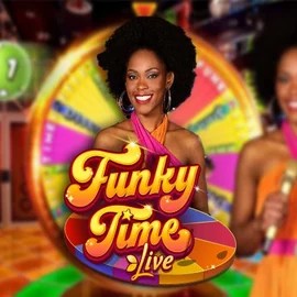 Funky Time logo by Evolution Fast Slots Casino