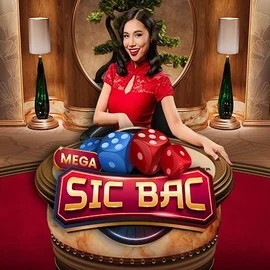 Mega Sic Bac online game logo by Pragmatic Play on fastslot-nl.nl