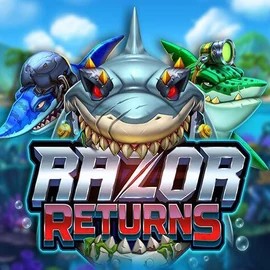 Razor Returns logo by Push Gaming at Fast Slots Casino