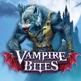 Vampire Bites slot logo by Amusnet Interactive at Fast Slots Casino